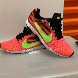 Nike Zoom Streak - Size 9.5 Raspberry/Lime/Blk